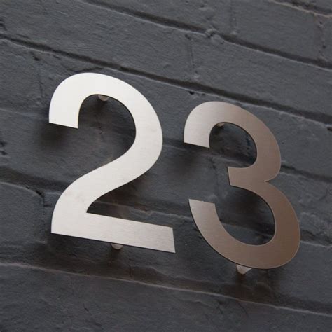 metal large house number signs|reflective metal house number signs.